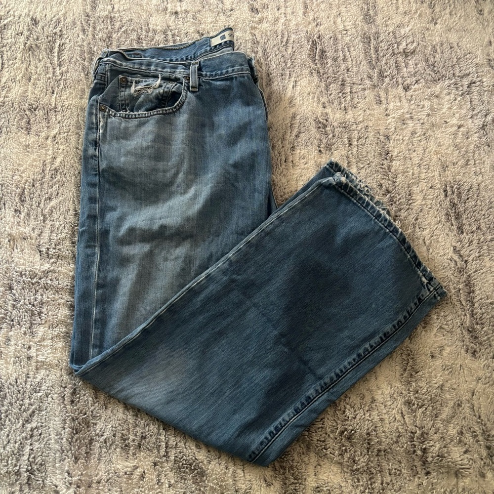GAP Light Blue Straight Fit Jeans